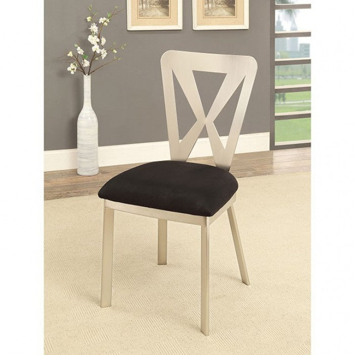 FOA Kera Contemporary X-Cross Dining Side Chair