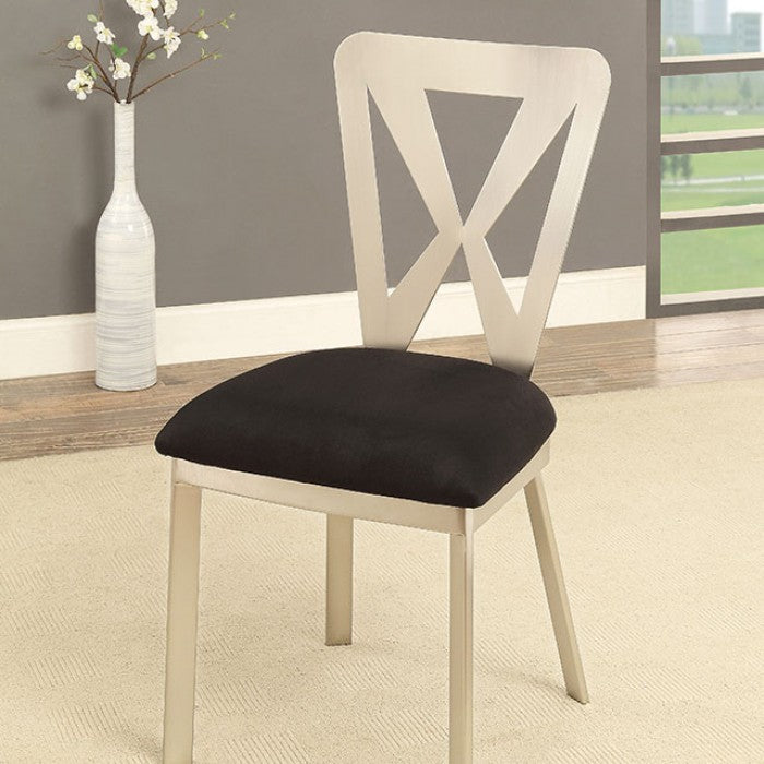 FOA Kera Contemporary X-Cross Dining Side Chair