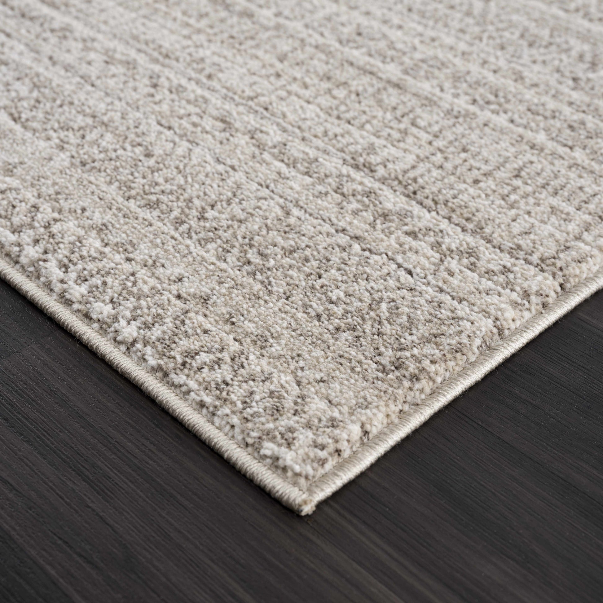 Nate Beige Tribal High Pile Carpet