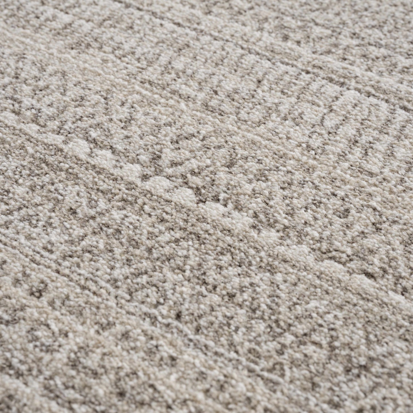 Nate Beige Tribal High Pile Carpet