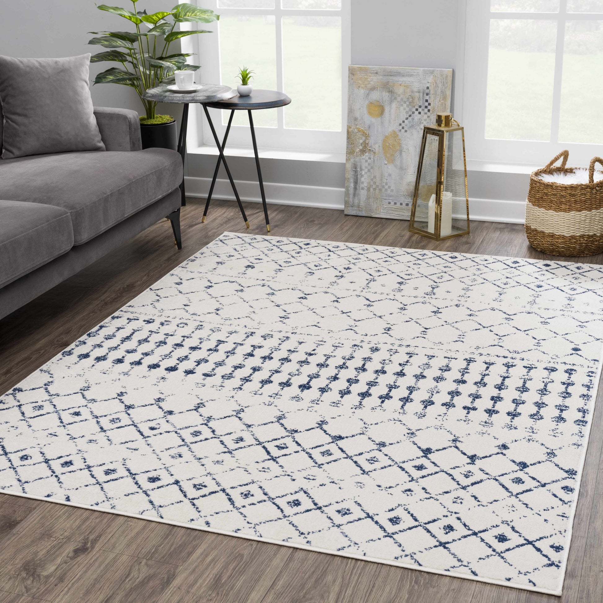 Tigrican Blue 2332 Area Rug