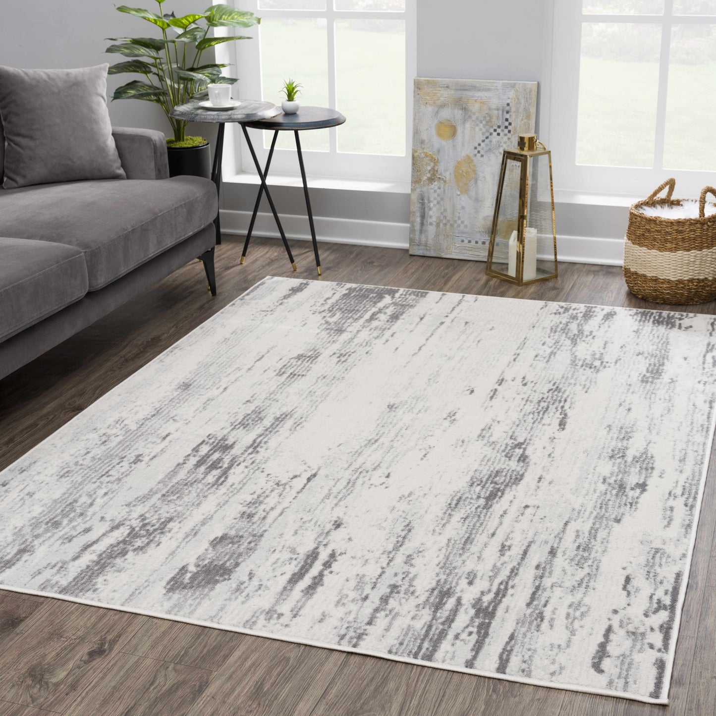 TGS2320 Smoky White & Gray Rug - Limited Edition