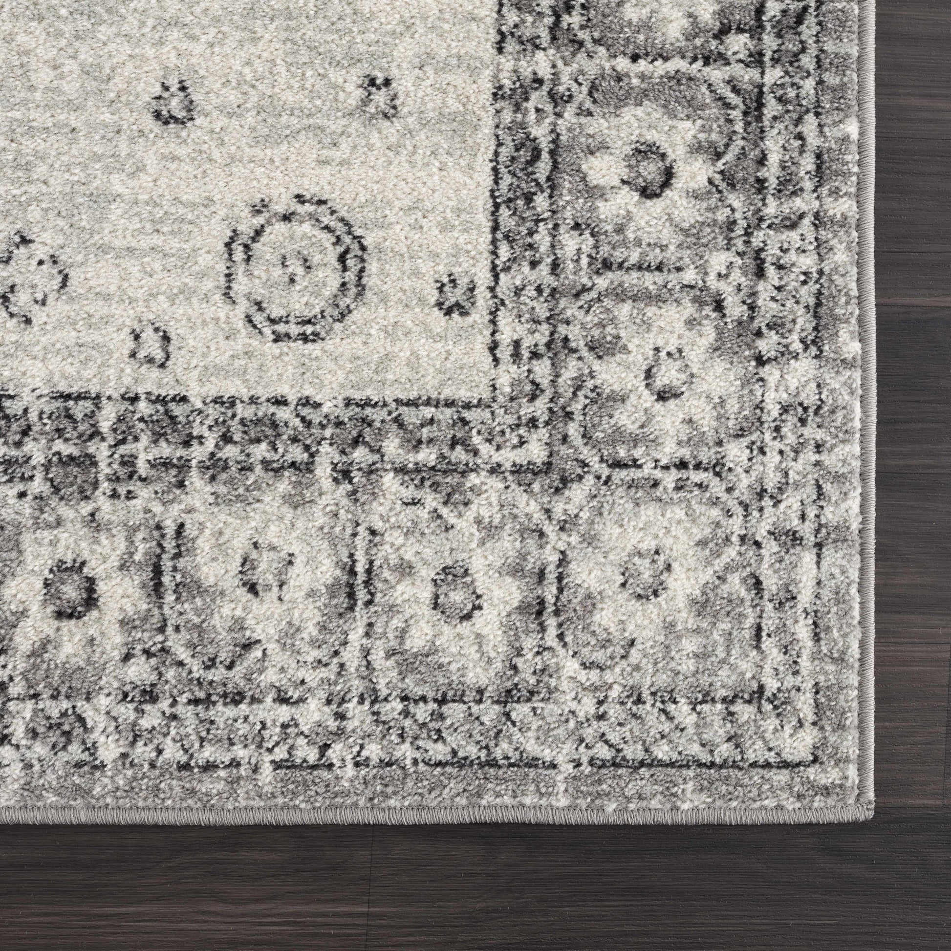 Marash 4605 Gray Area Carpet - Clearance