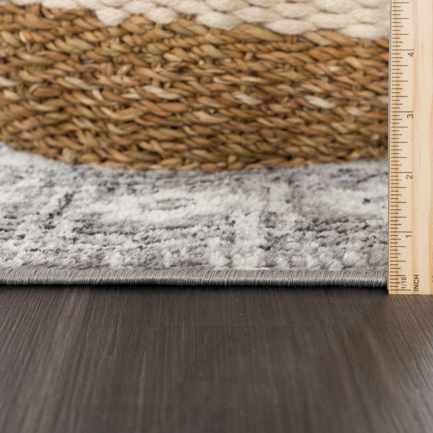 Marash 4605 Gray Area Carpet - Clearance