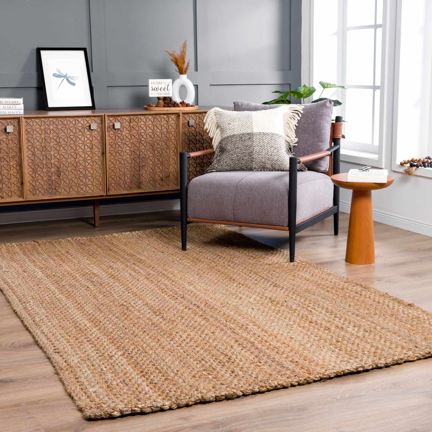 Herndon Braided Jute Rug