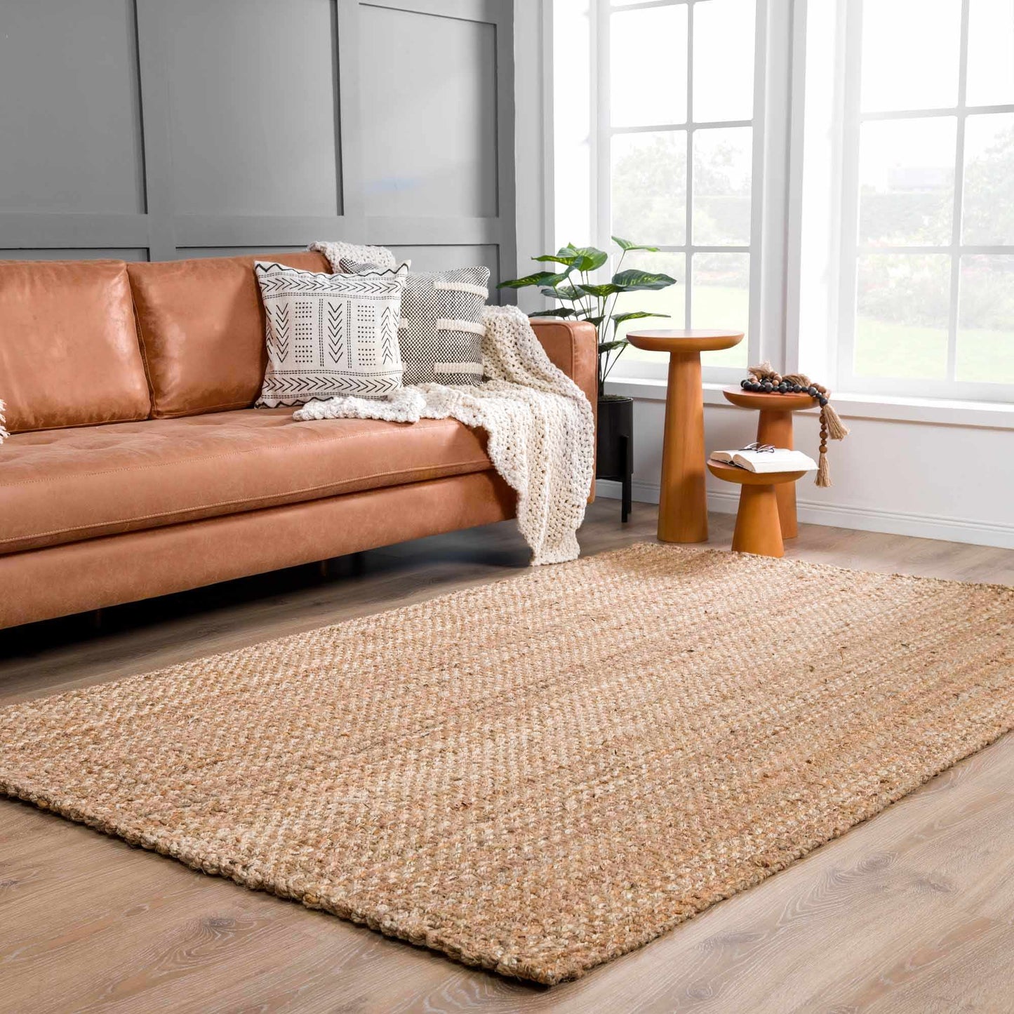 Herndon Braided Jute Rug