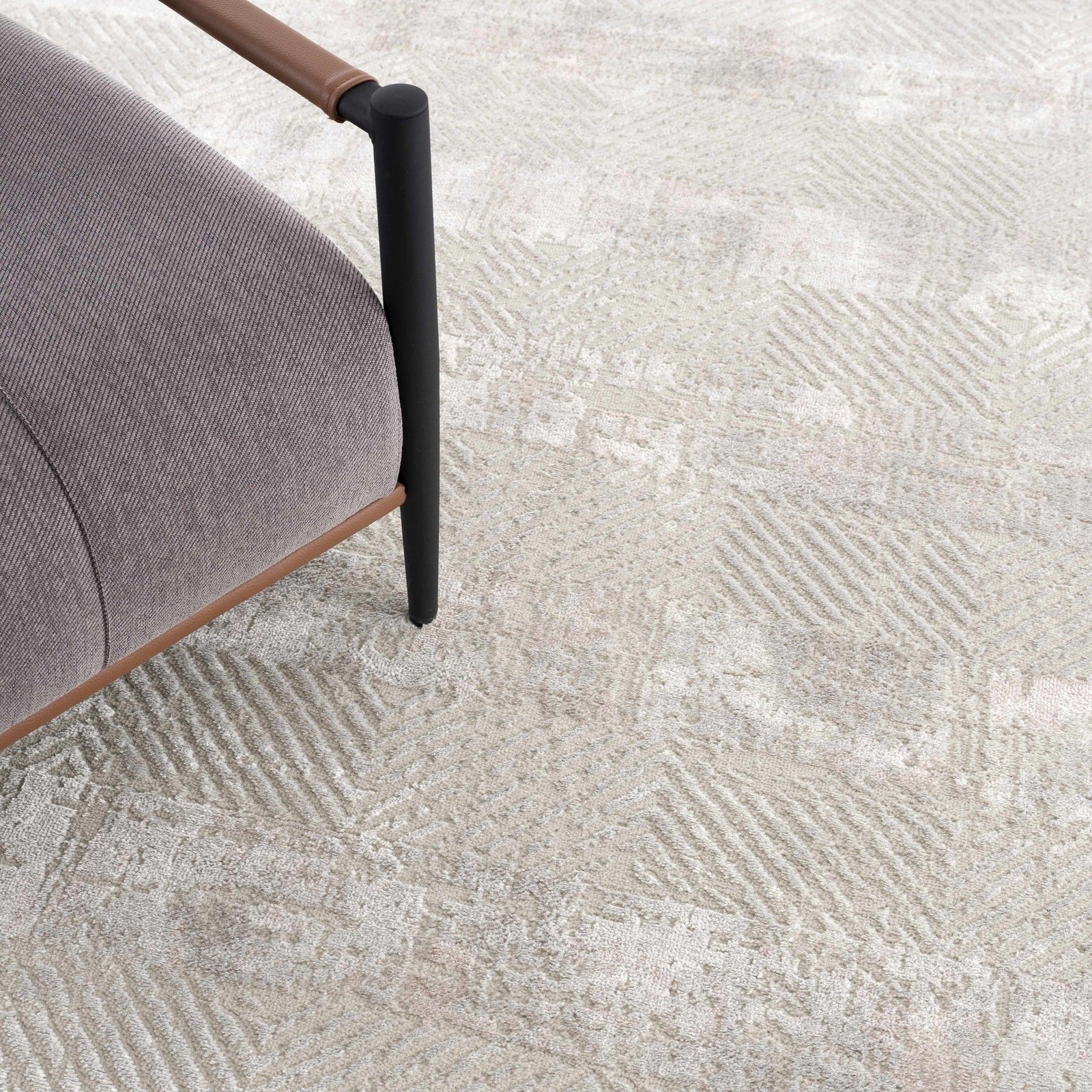 Bucky Textured Cream Rug - Limited Edition