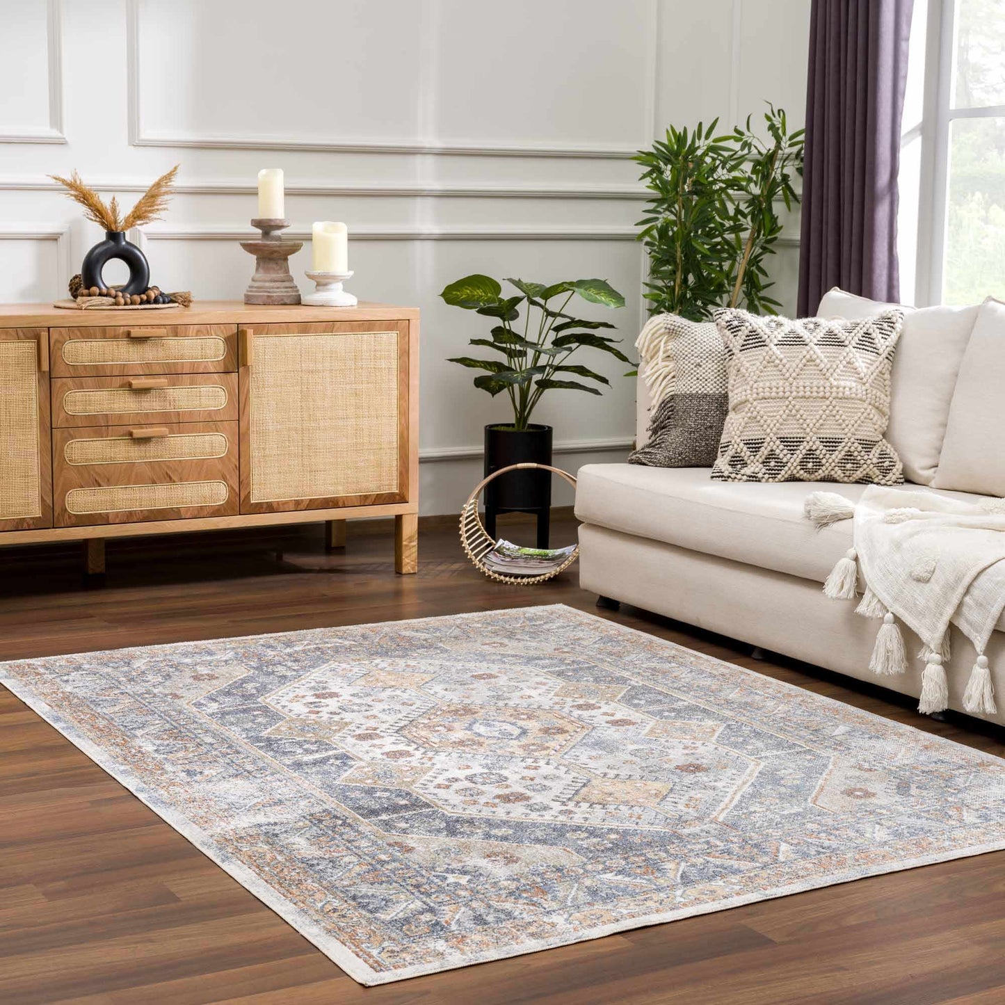 Afya Washable Area Rug