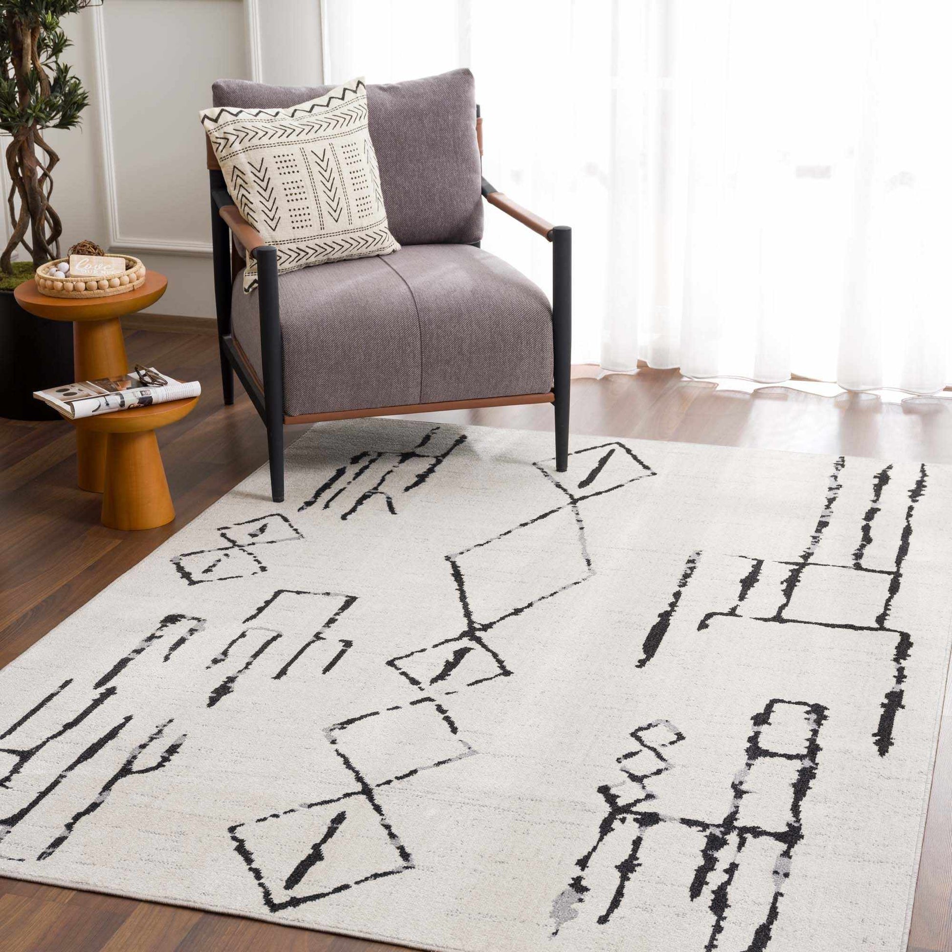 Maguyam Washable Area Rug - Clearance