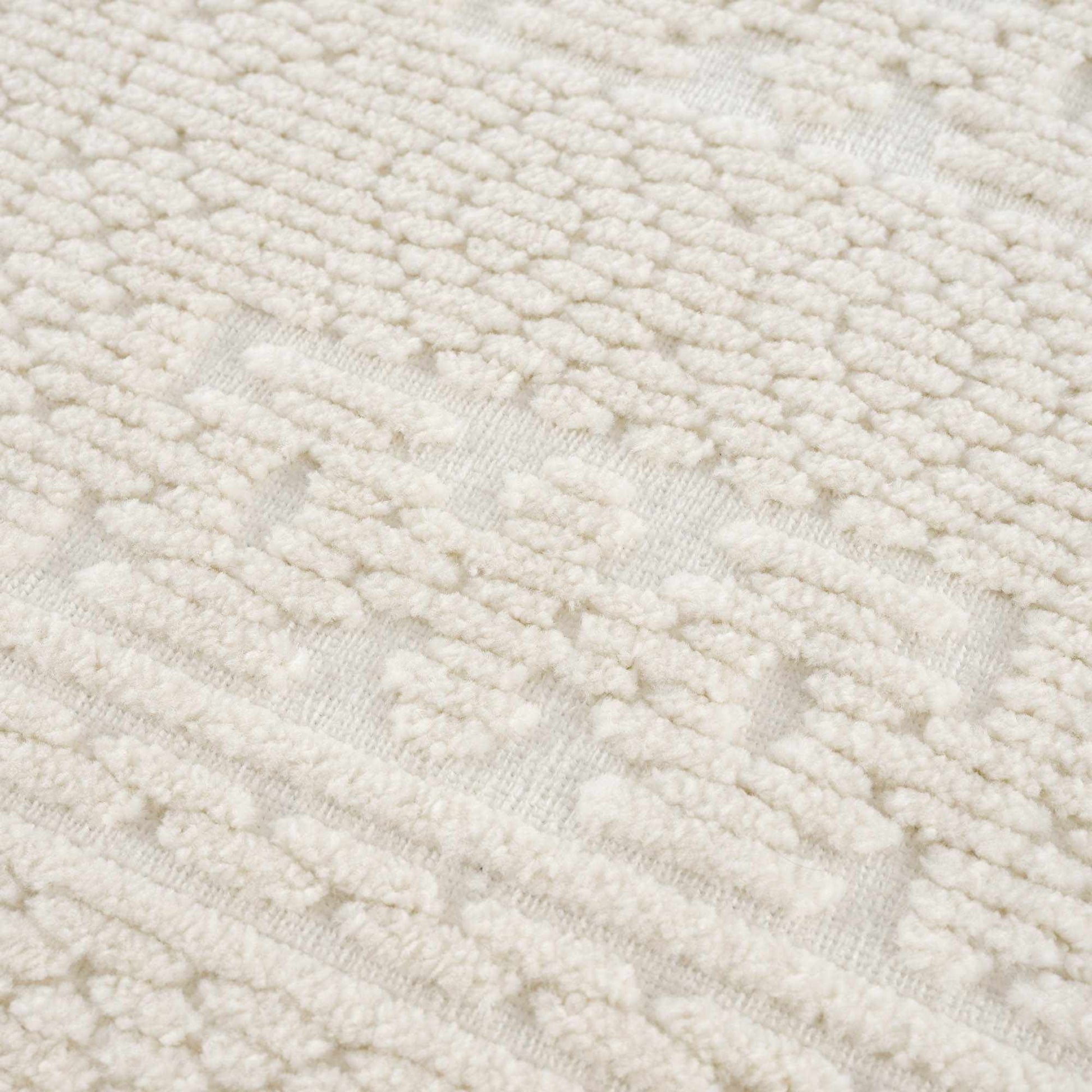 Bahar Cream Washable Area Rug