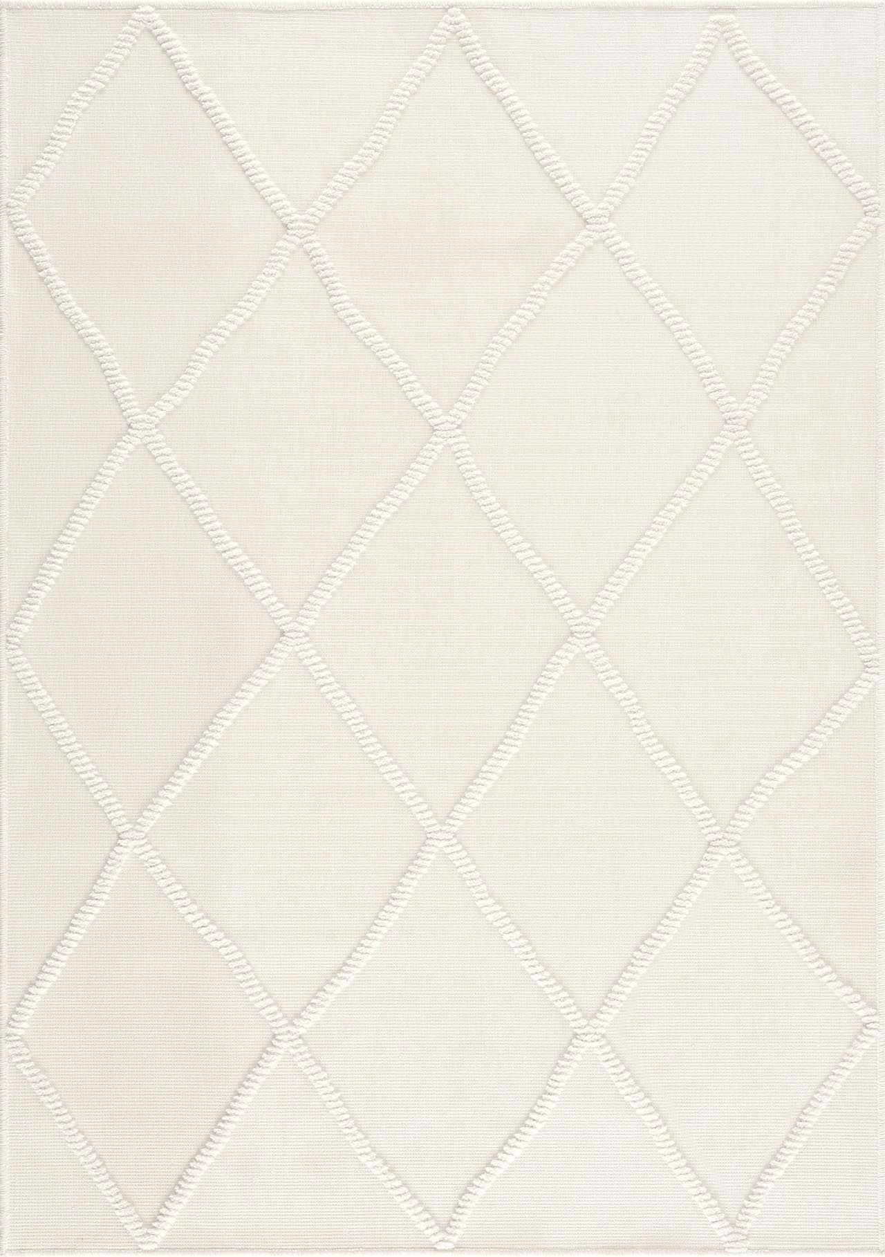 Amani White Area Rug - Clearance