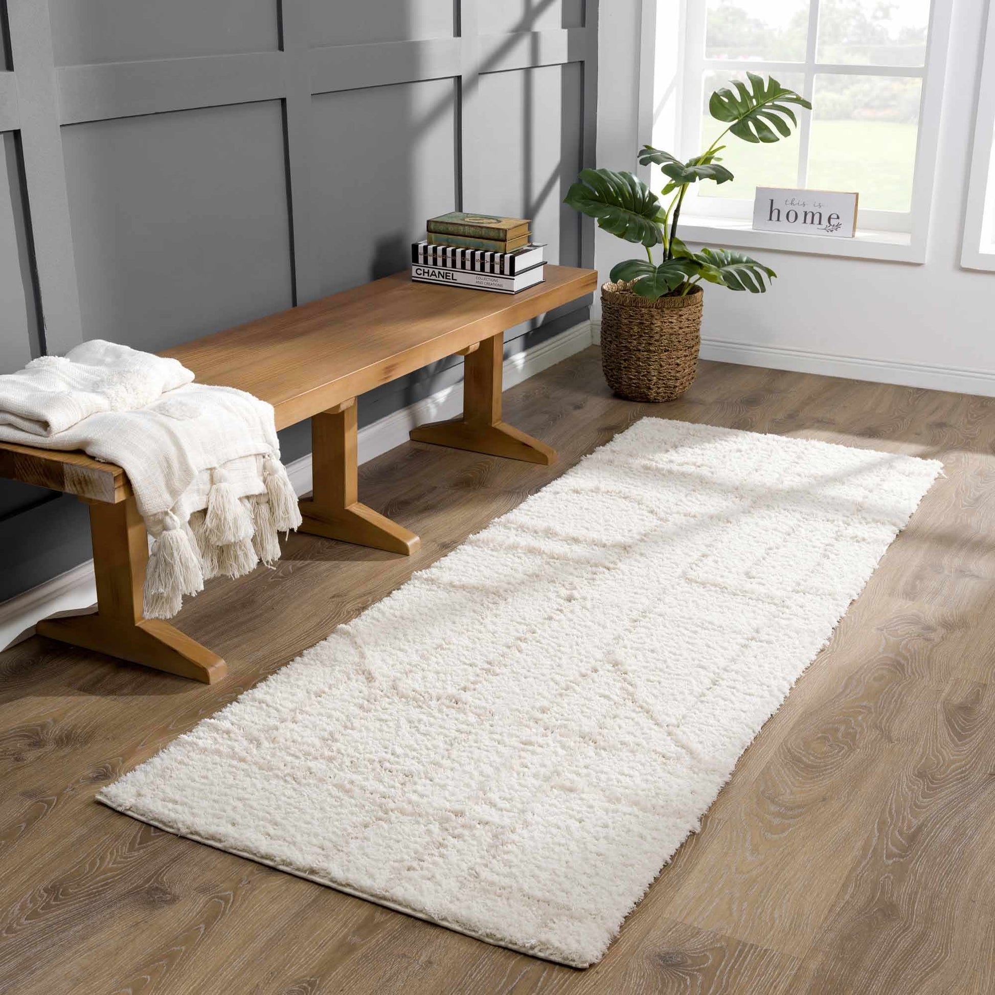 Andia Cream Area Rug - Clearance