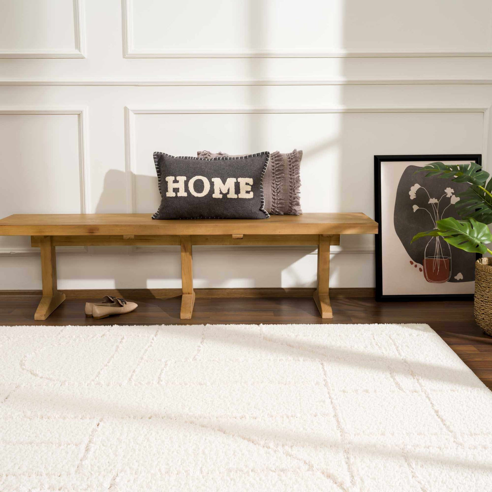 Andia Cream Area Rug - Clearance