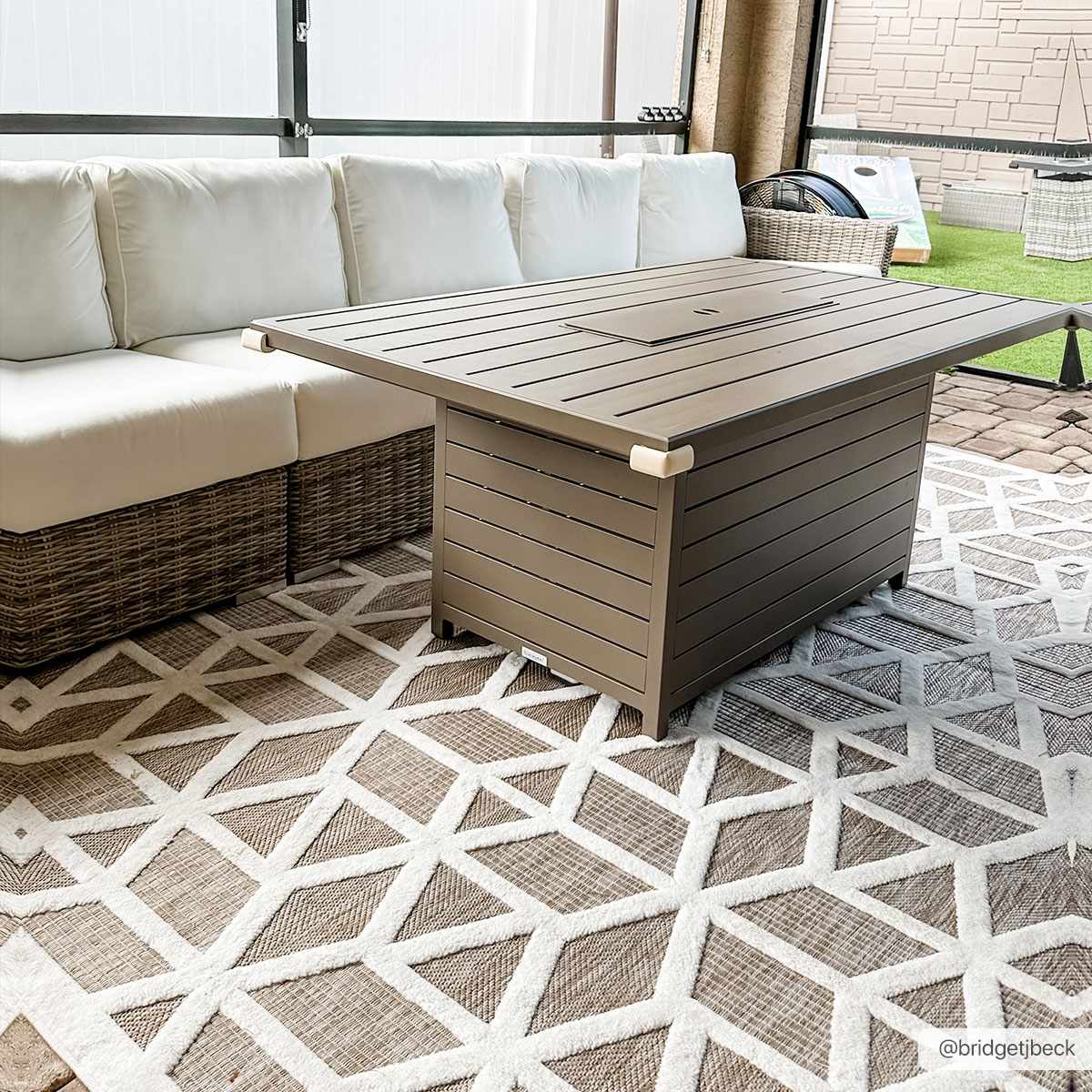 Nuri Tan Outdoor Rug