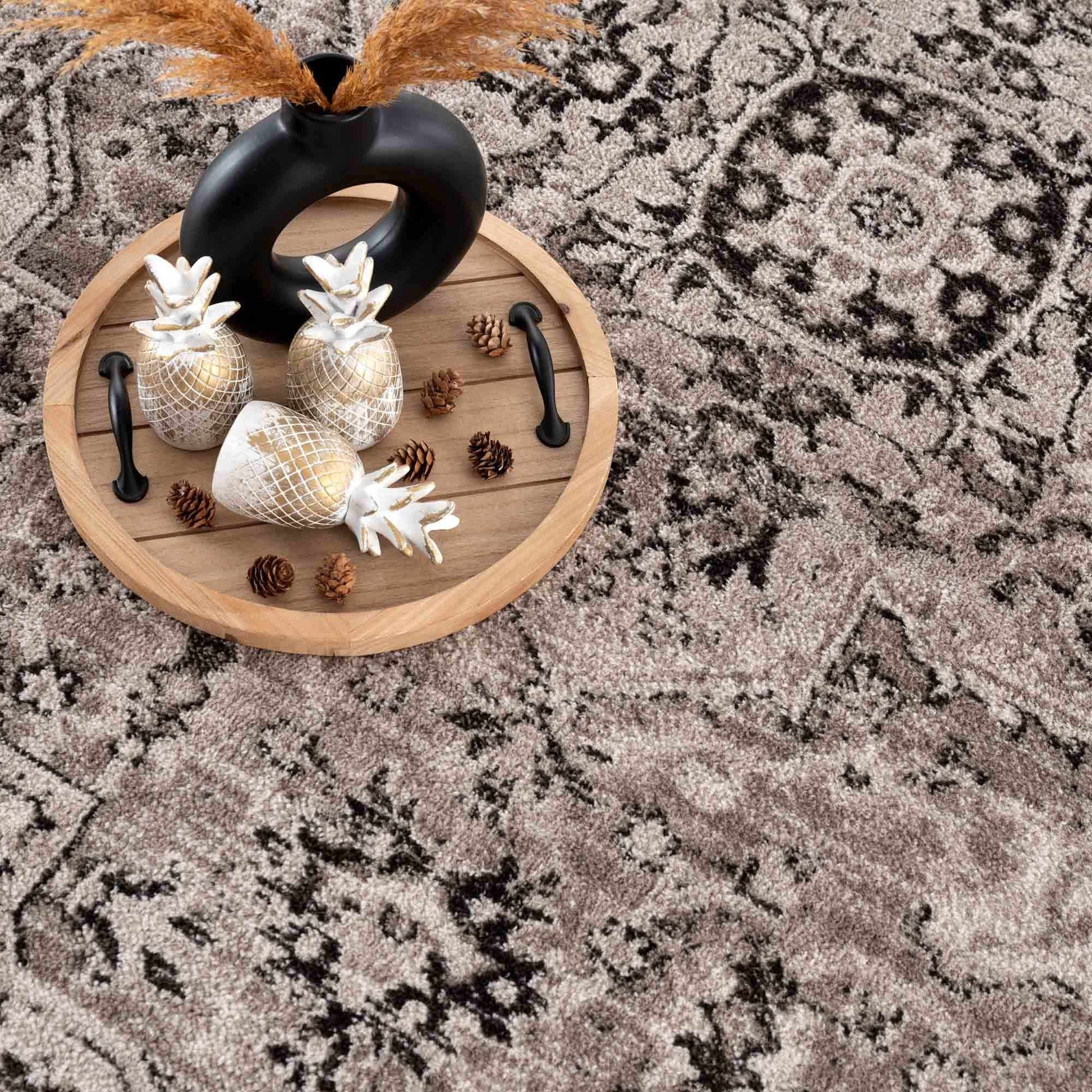 Albie Beige Area Rug - Clearance