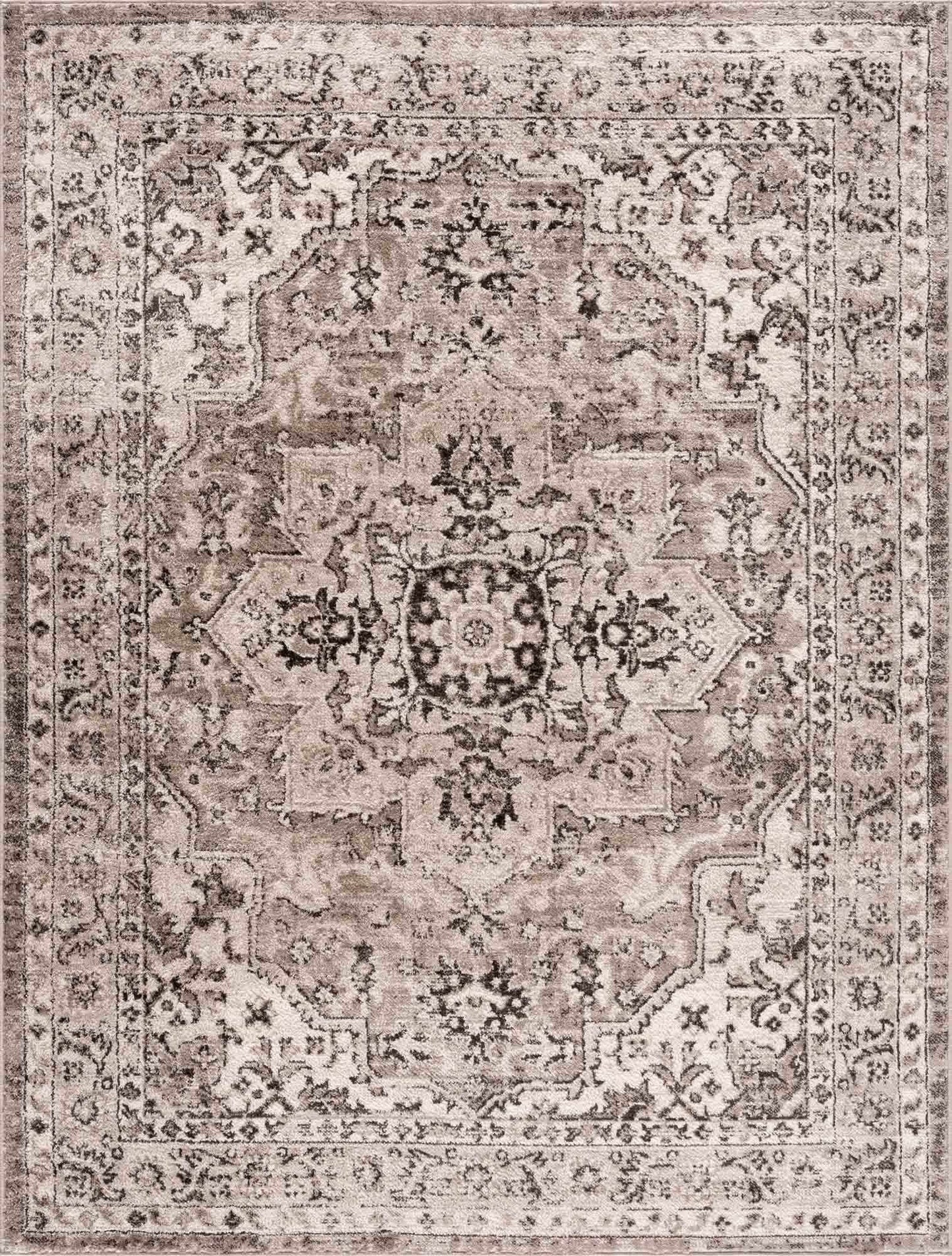 Albie Beige Area Rug - Clearance