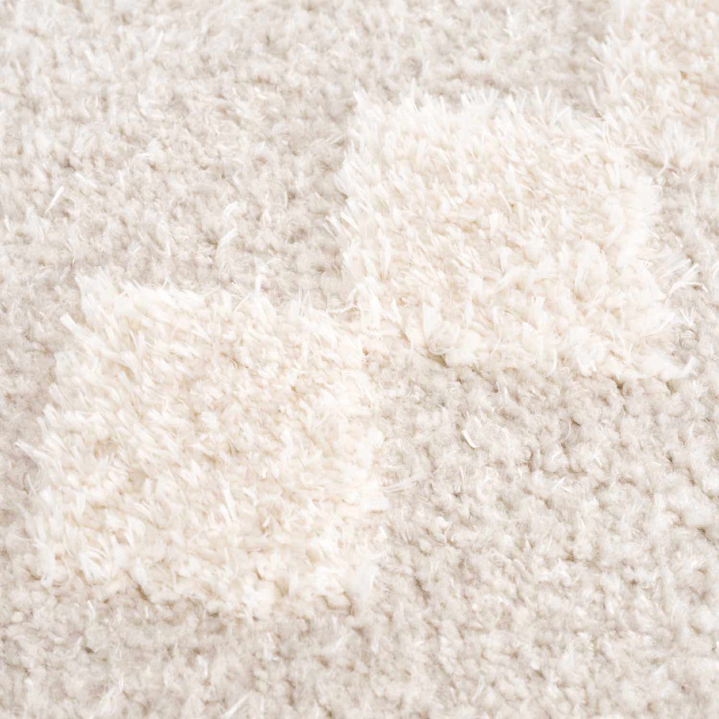 Hija Cream High-Low Area Rug