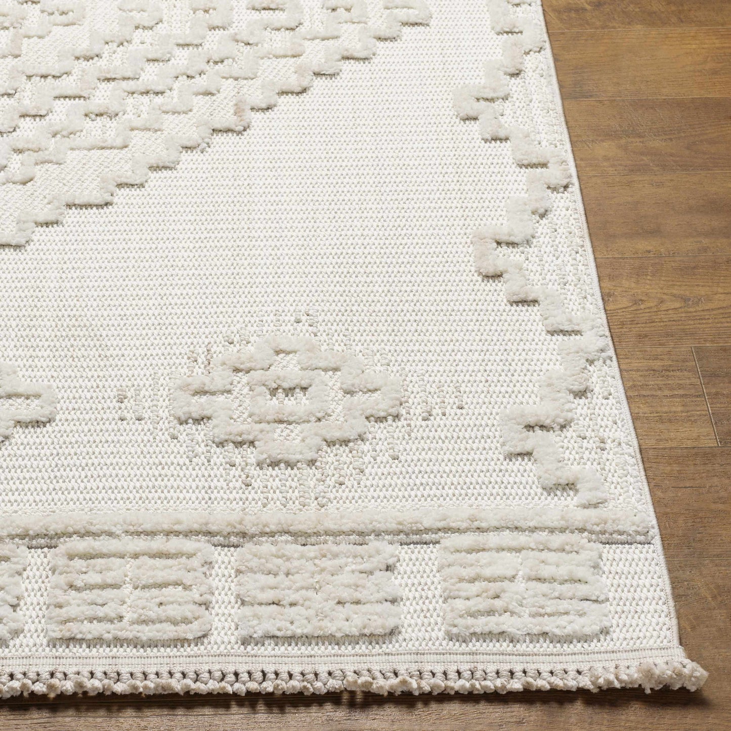 Rosales Cream High&Low Area Rug