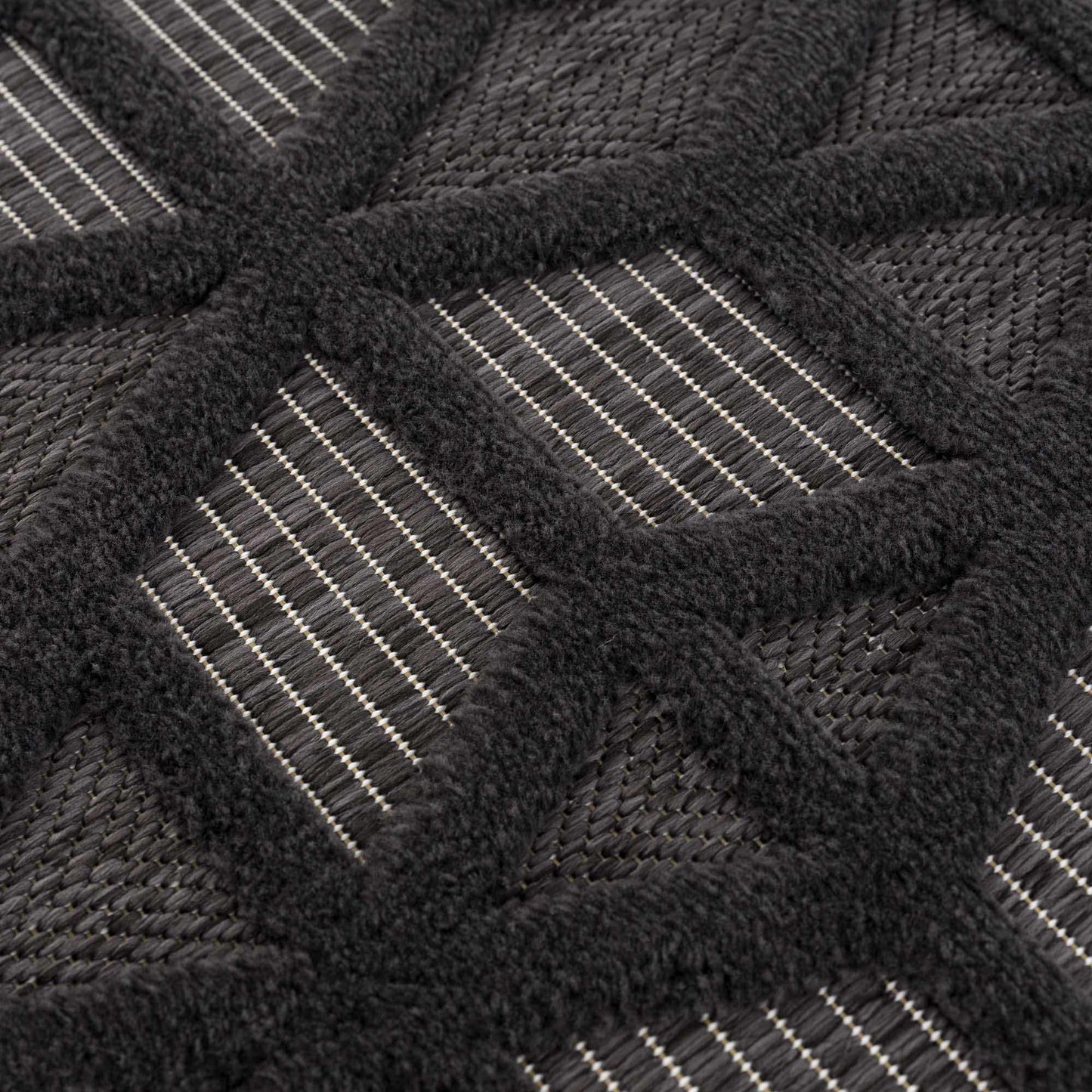 Nuri Black Outdoor Rug