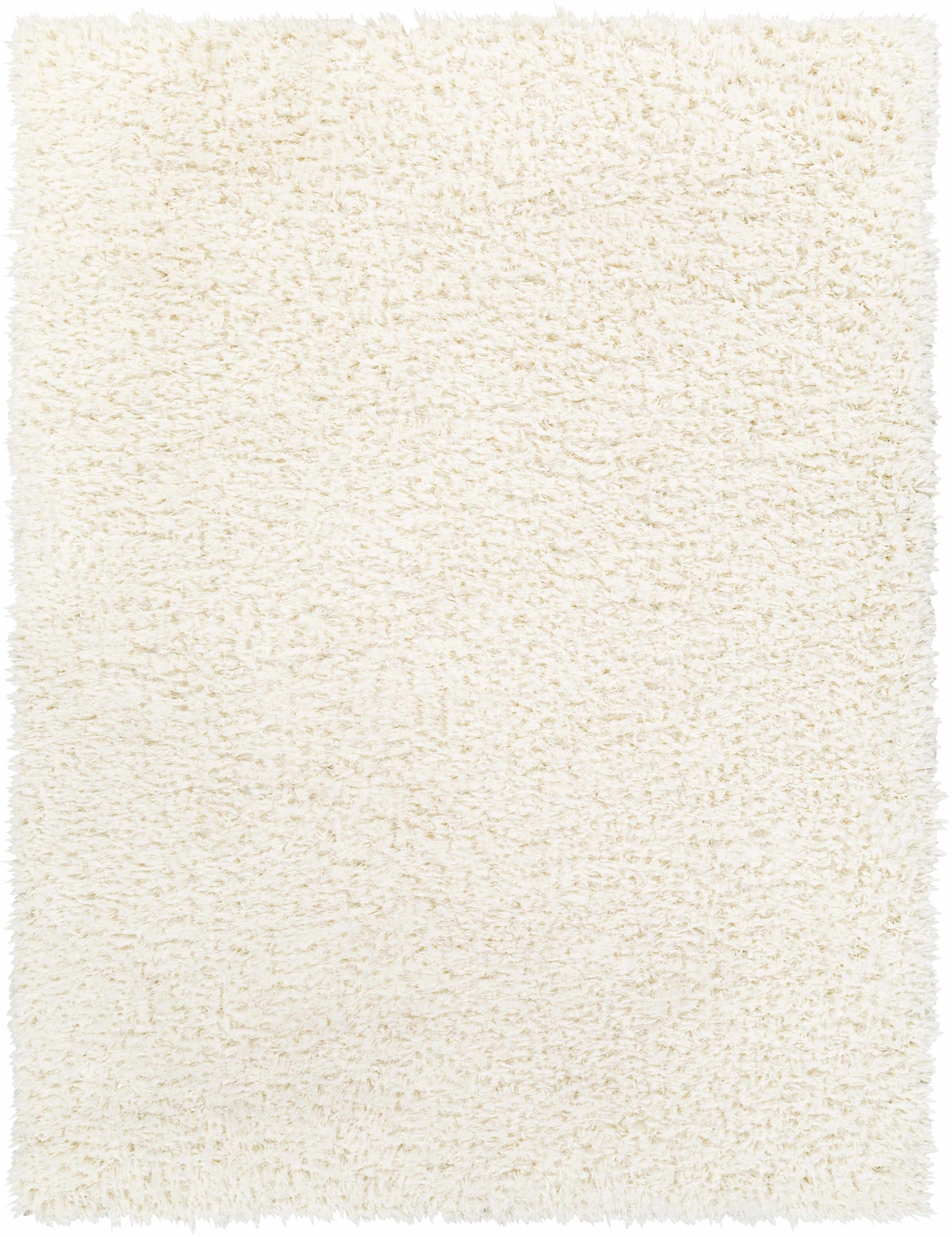 Siari Solid Cream Plush Rug