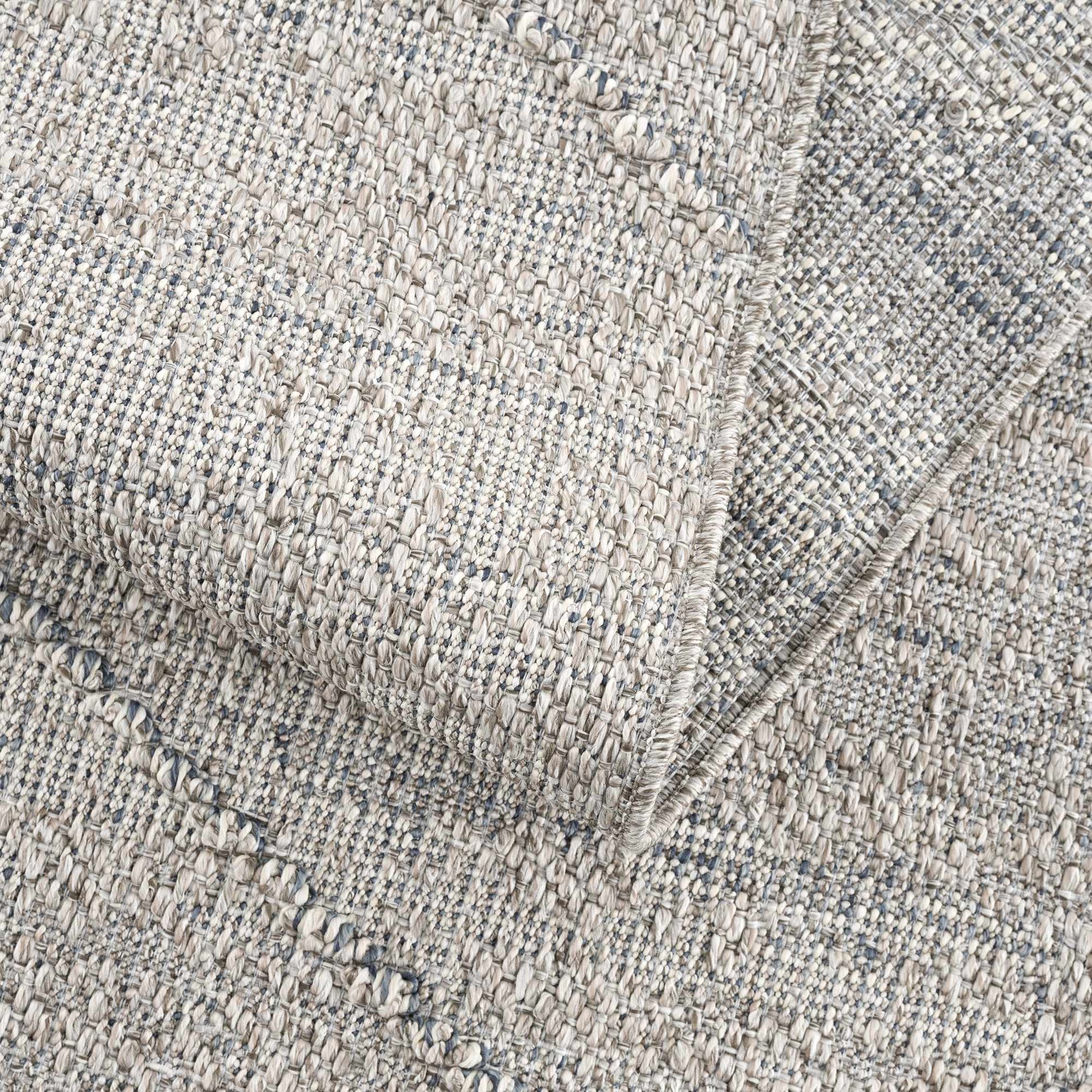 Baqer Taupe & Gray Textured Performance Rug - Limited Edition