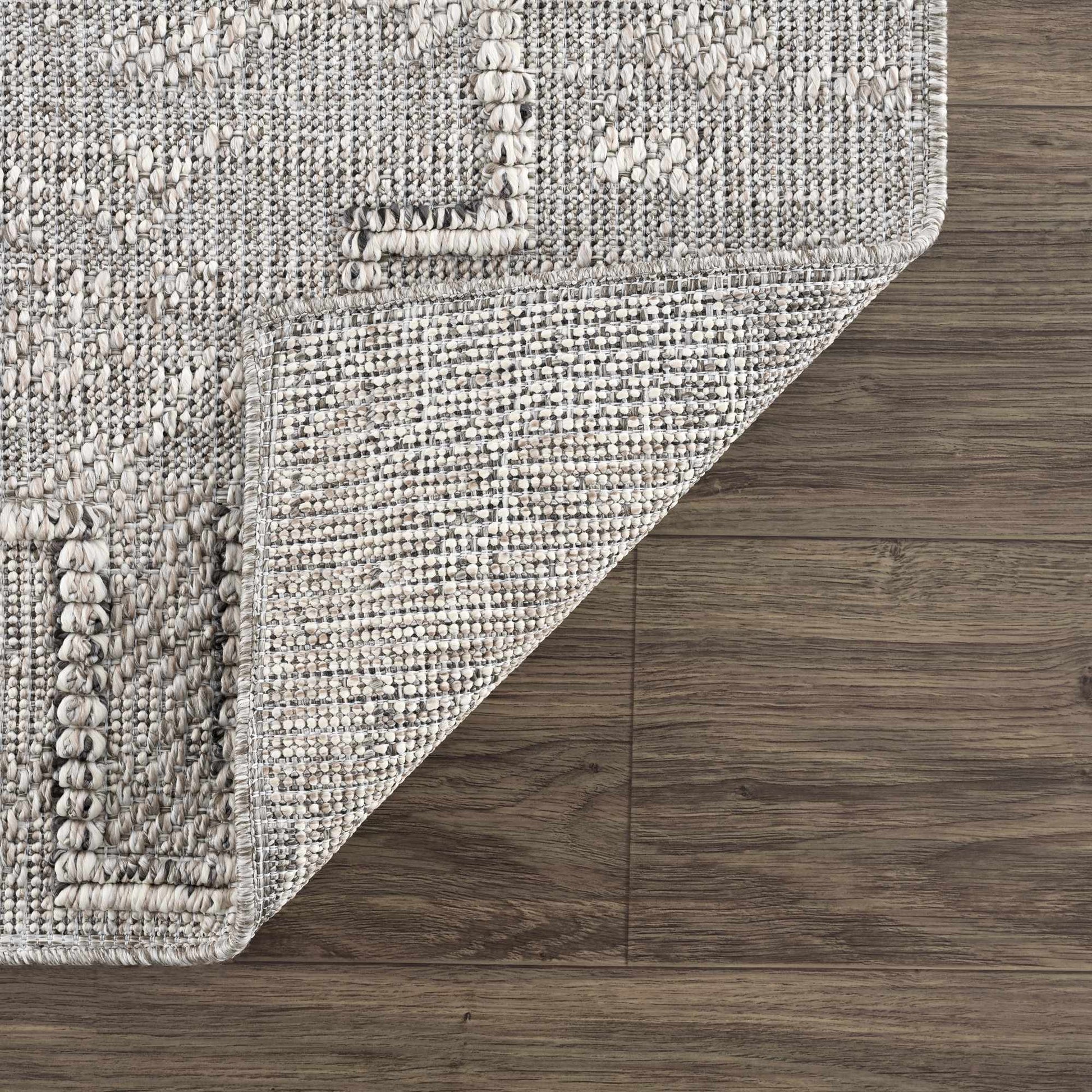 Butch Taupe Textured Performance Rug - Limited Edition