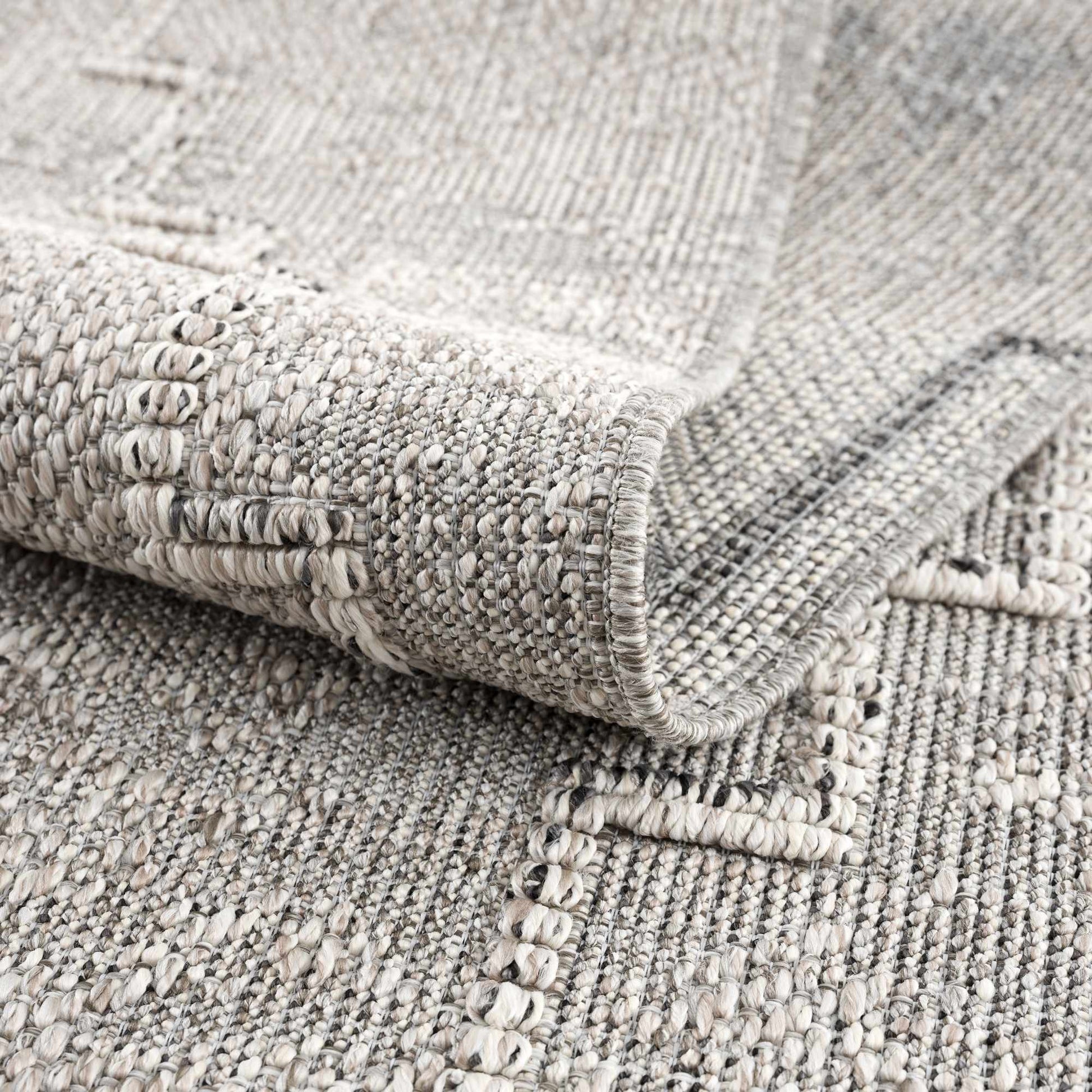 Butch Taupe Textured Performance Rug - Limited Edition