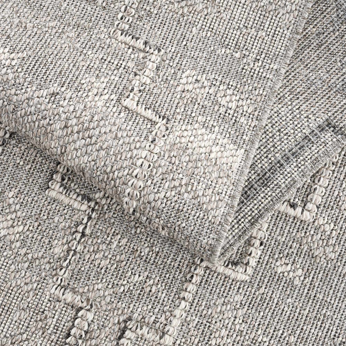 Butch Taupe Textured Performance Rug - Limited Edition