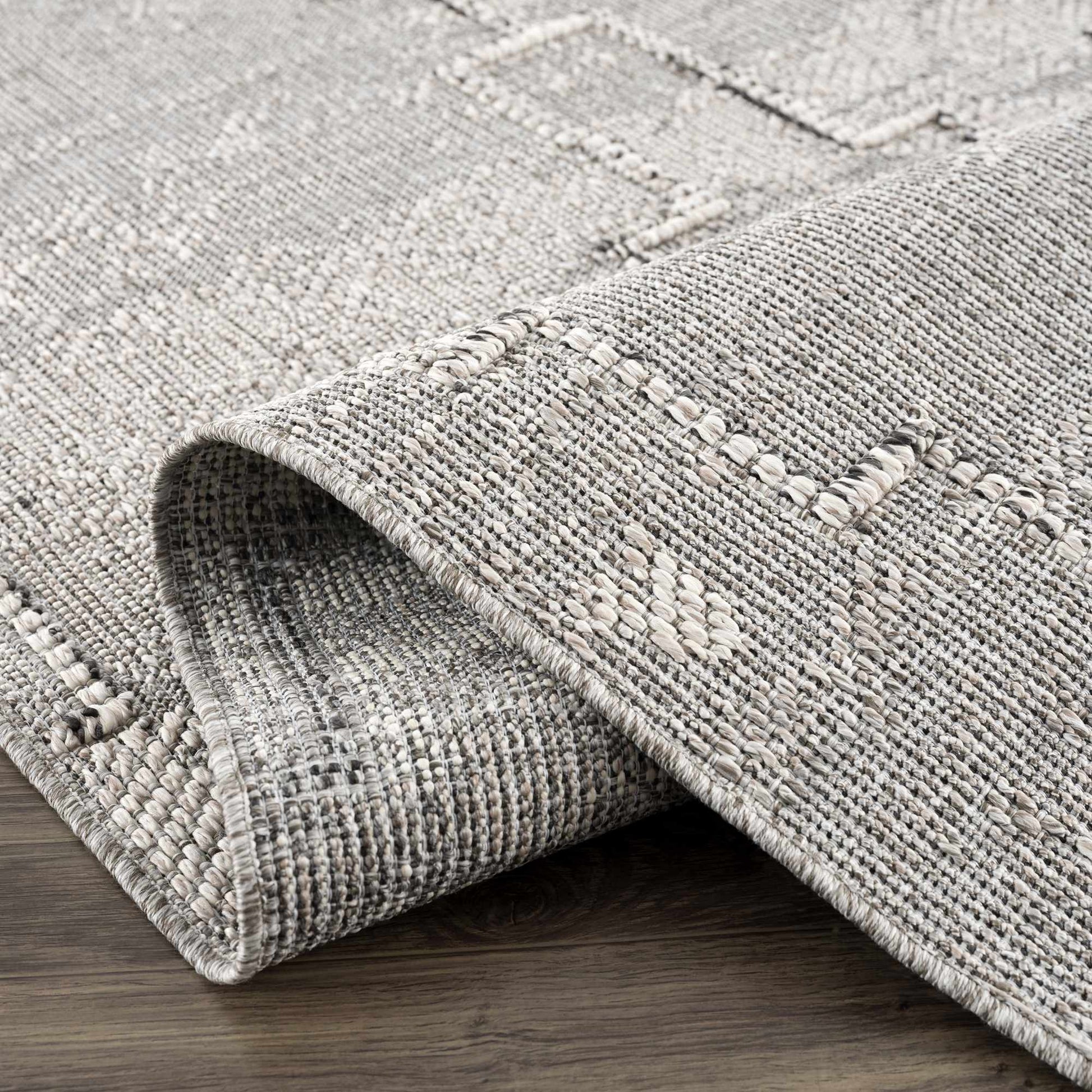 Butch Taupe Textured Performance Rug - Limited Edition