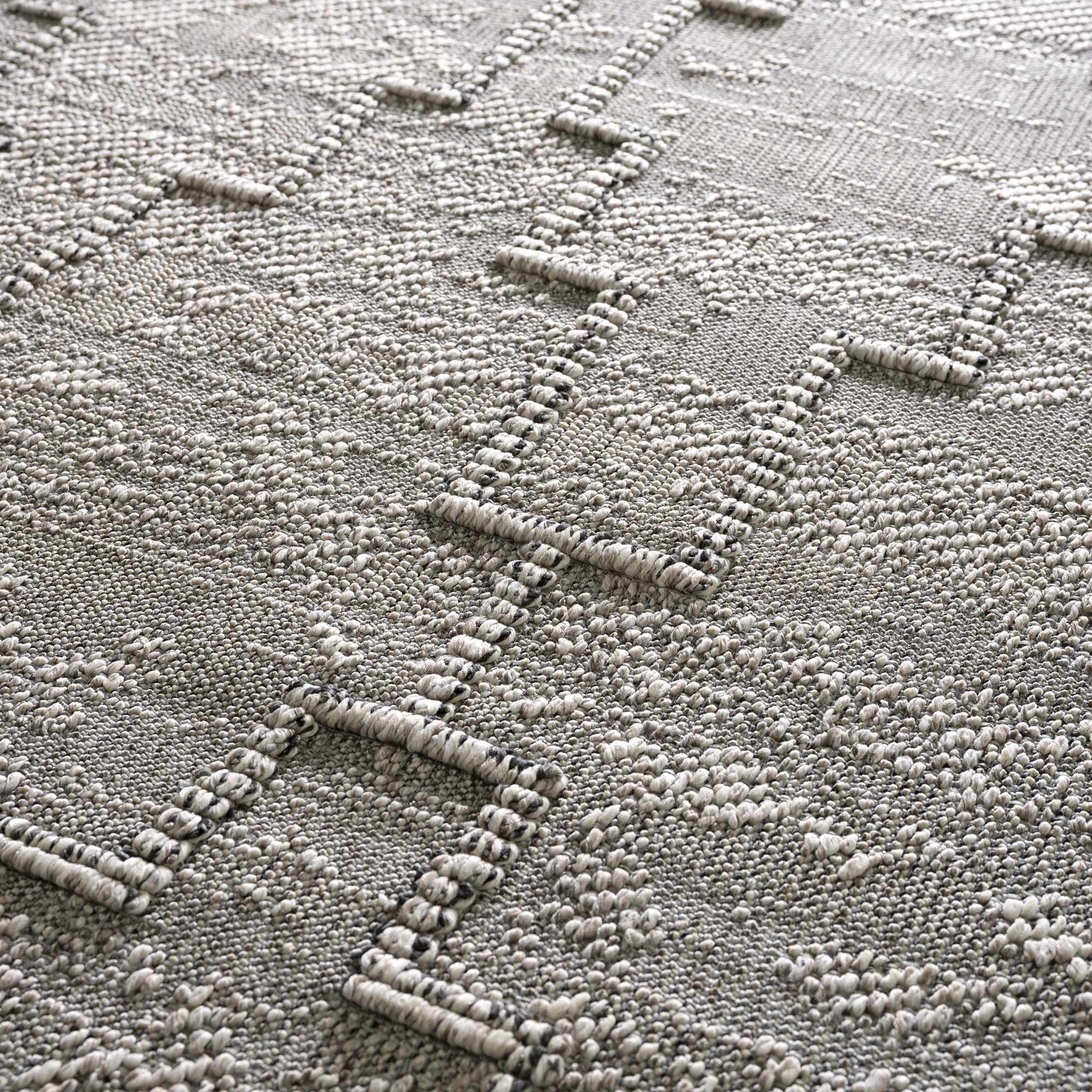 Butch Taupe Textured Performance Rug - Limited Edition