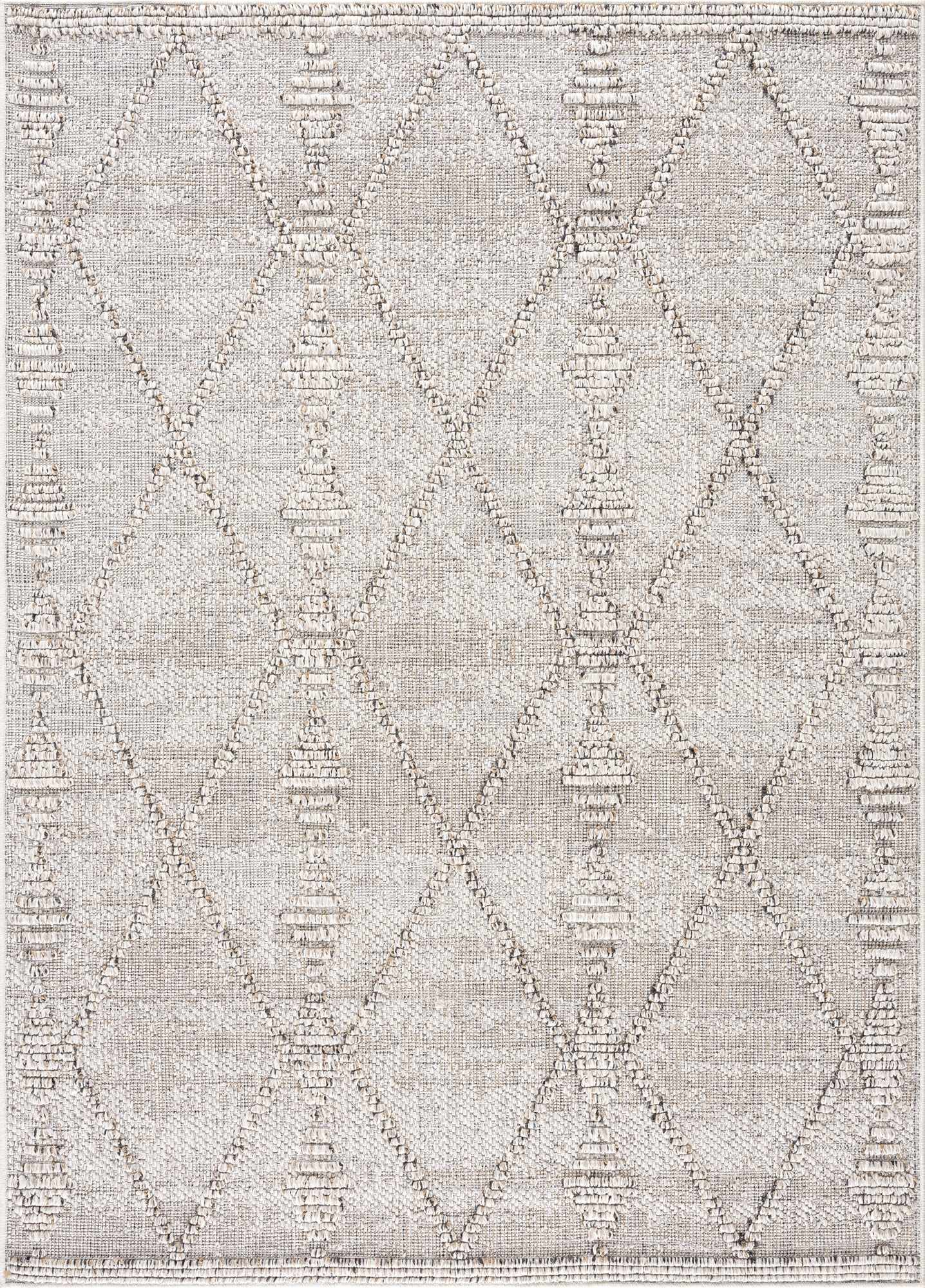 Nyla Bone Textured Performance Rug - Clearance