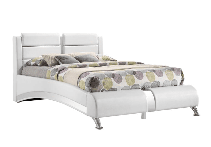 Coaster Home Furnishings Bedroom Furniture Set, Glossy White, King