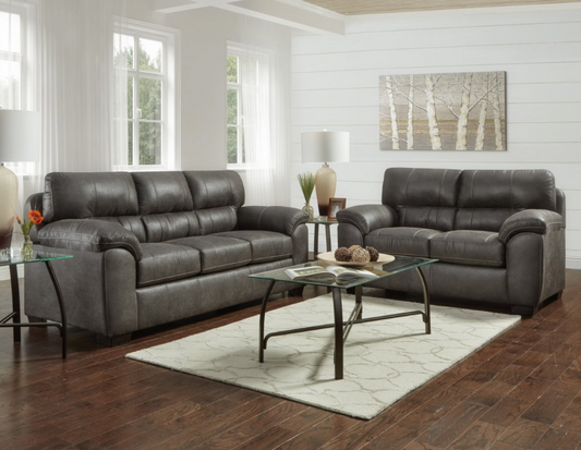 5603 Sequoia Contemporary Sofa in Ash - Affordable Furniture