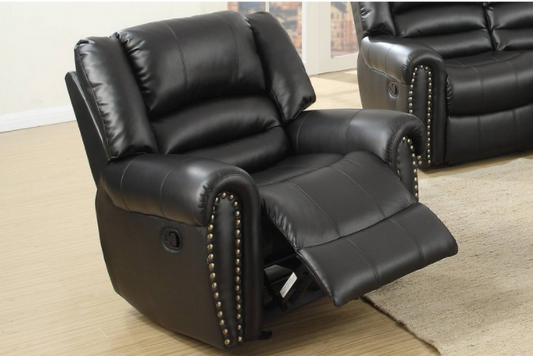 Brady Leather Glider Recliner