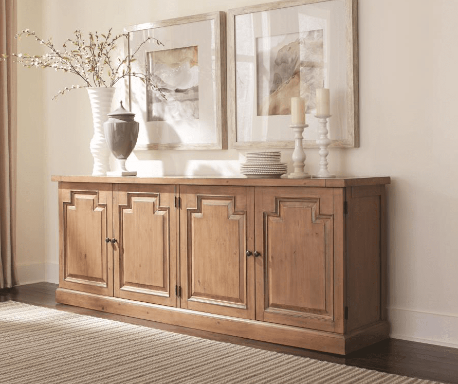 Forence 4-door Sideboard - Rustic Smoke