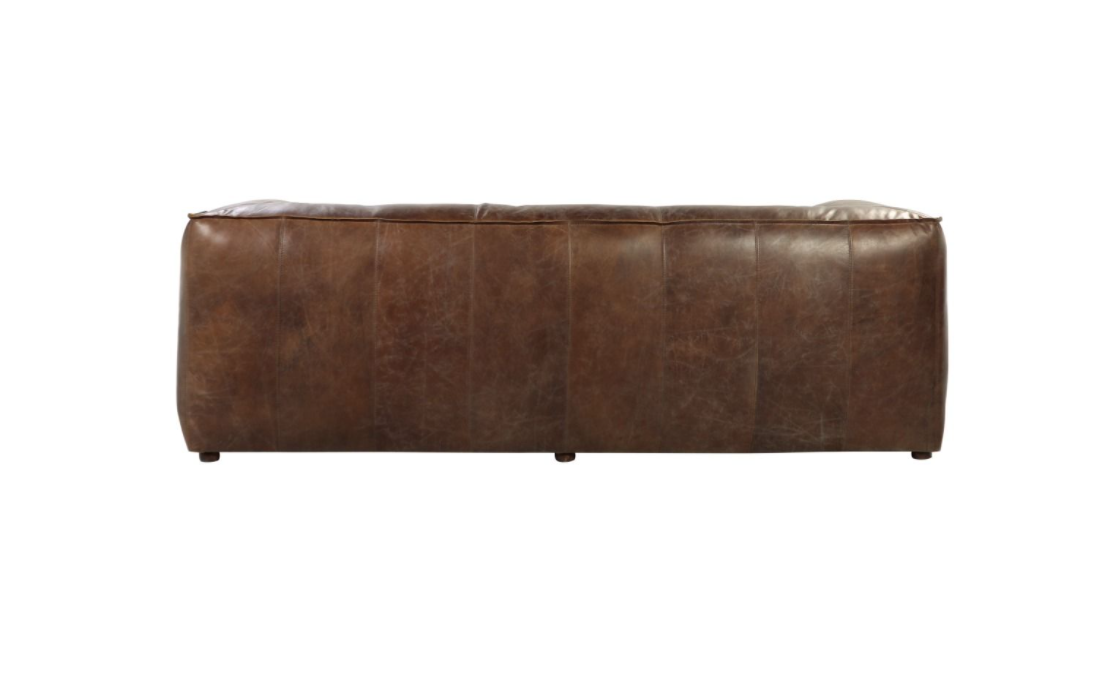 ACME Brancaster Sofa - 53545 - Retro Brown Top Grain Leather