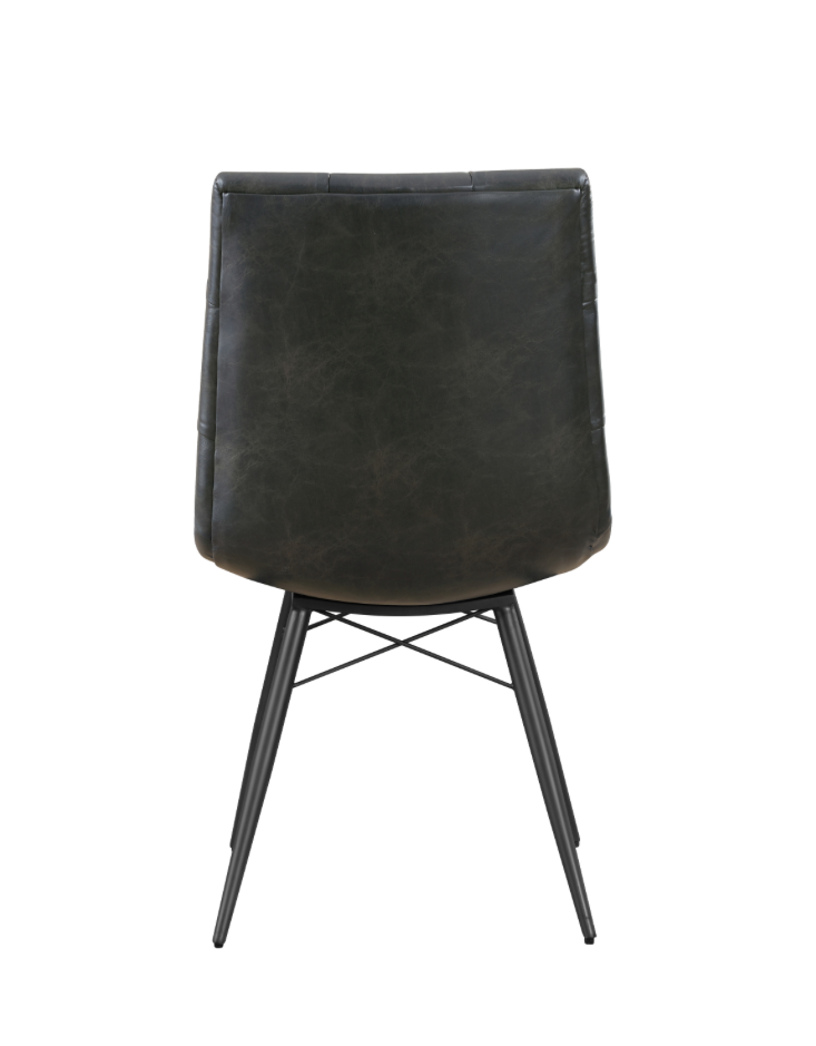 Aiken Tufted Dining Chairs Charcoal Set Of 4