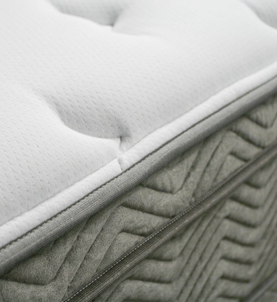 Afton 12" Euro Box Pocket Coil Mattress - Queen