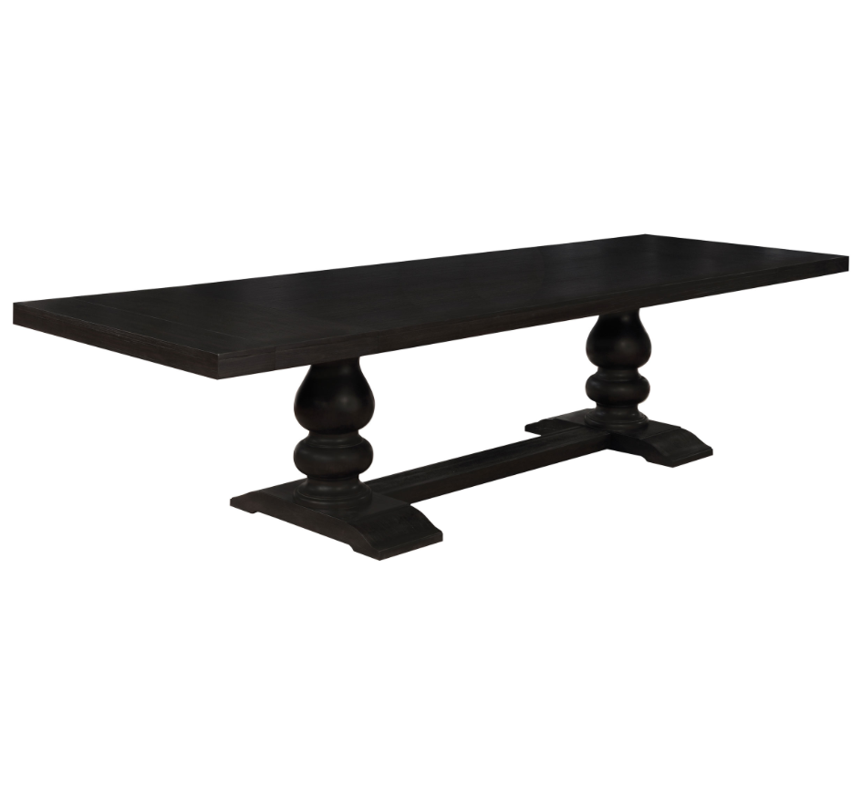 Phelps Rectangular Dining Table Antique Noir