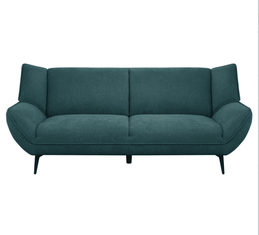 Maddison Mid-Century Modern Upholstered Sofa - Teal