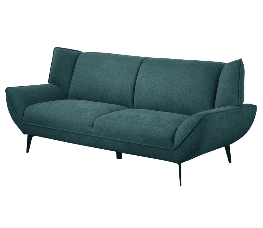 Maddison Mid-Century Modern Upholstered Sofa - Teal