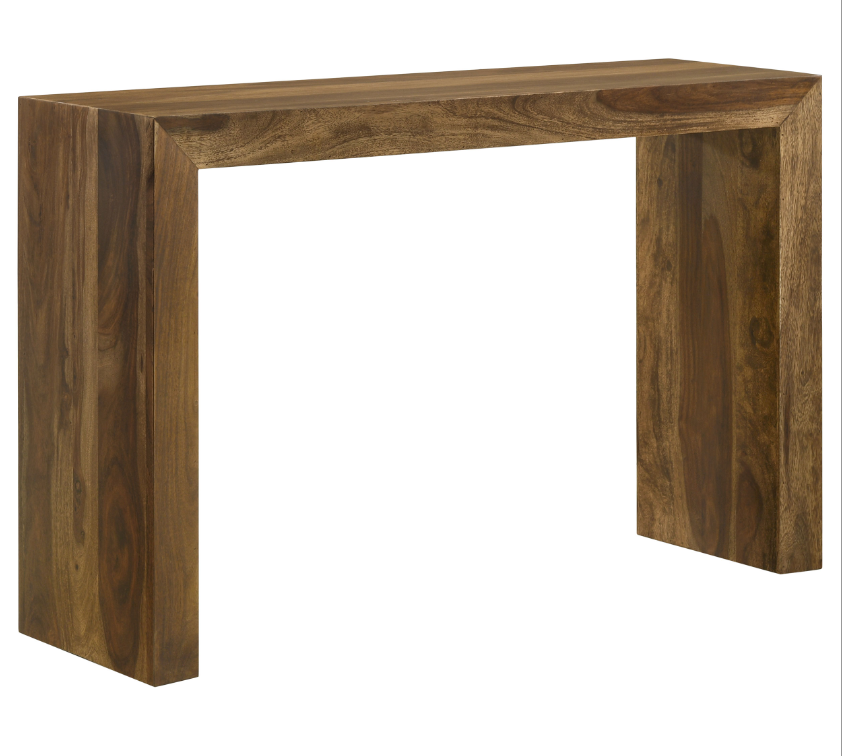 Odilia Square Solid Wood Coffee Table Auburn