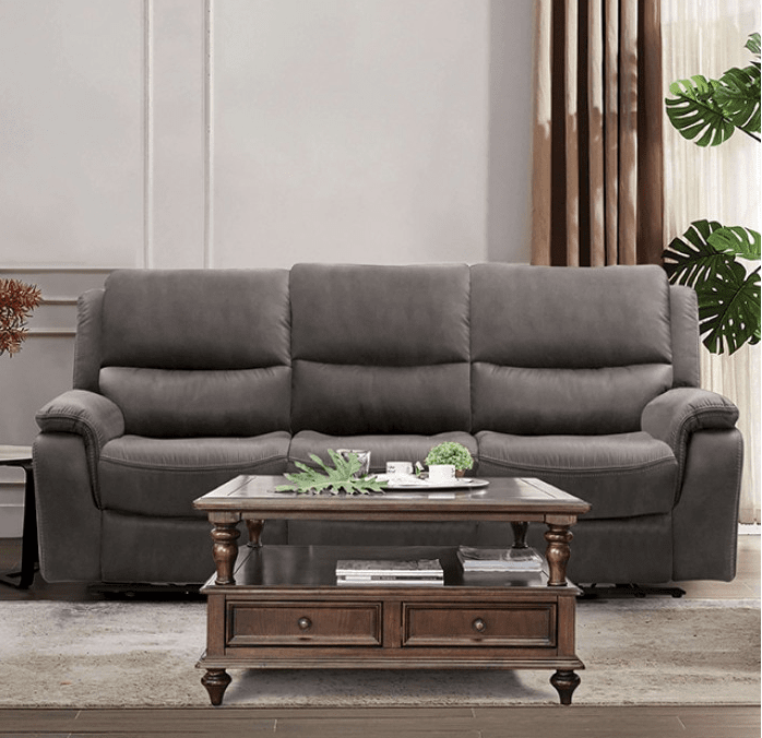 Henricus Transitional Motion Sofa - Dark Gray