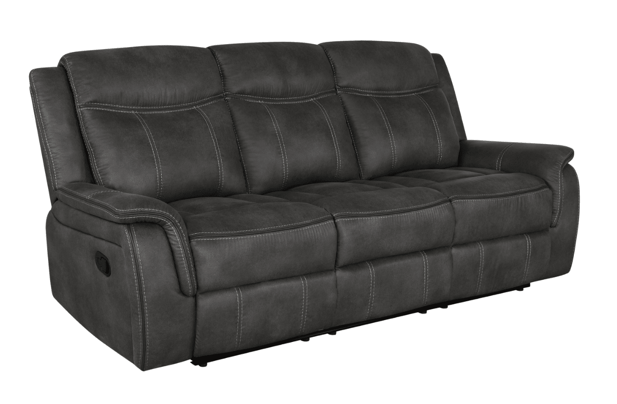 Lawrence Upholstered Tufted Back Motion Sofa