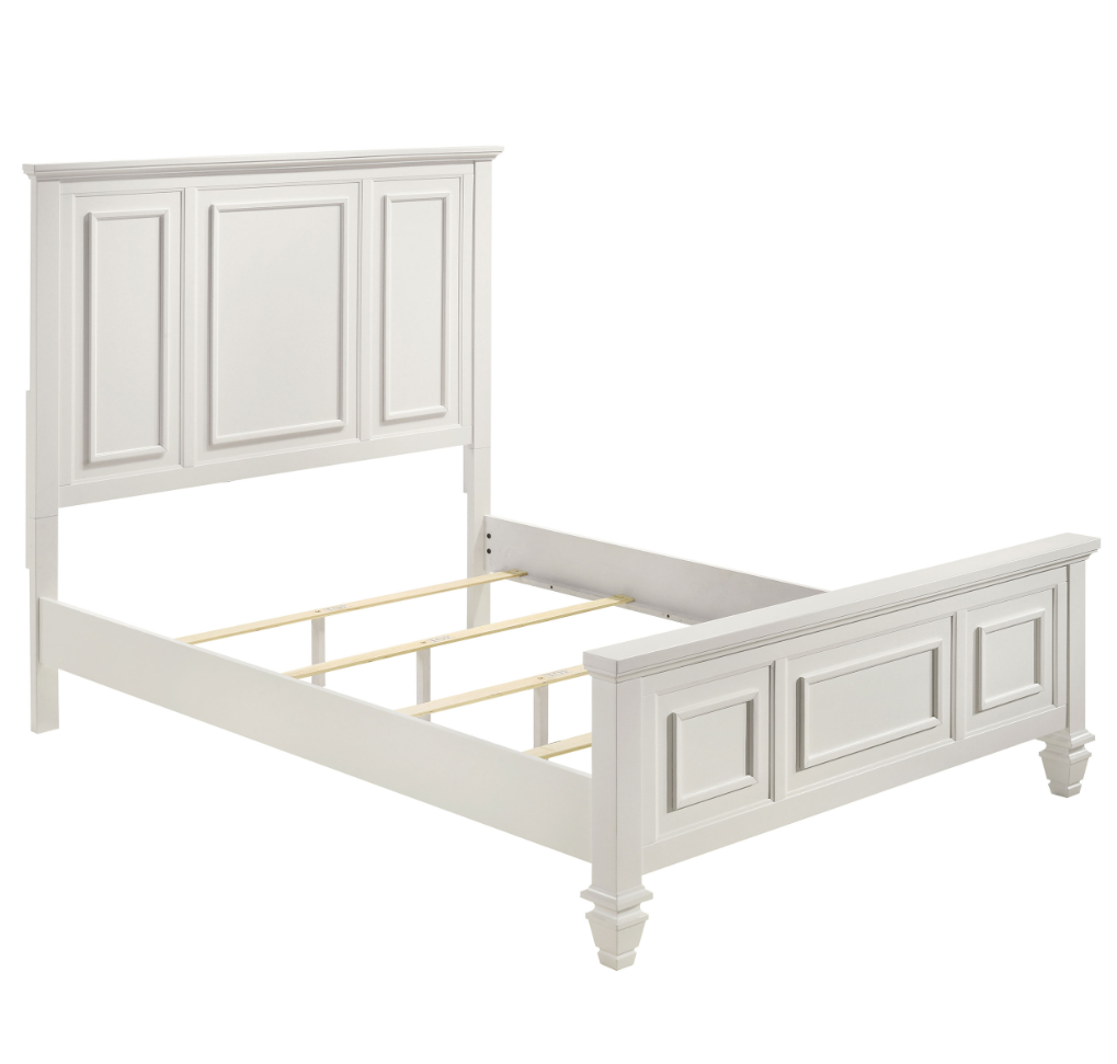 Sandy Beach Queen Panel Bedroom Set with High Headboard