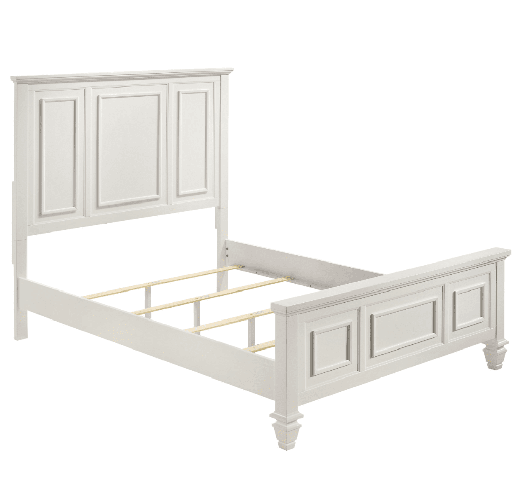 Sandy Beach Eastern King Panel Bedroom Set with High Headboard