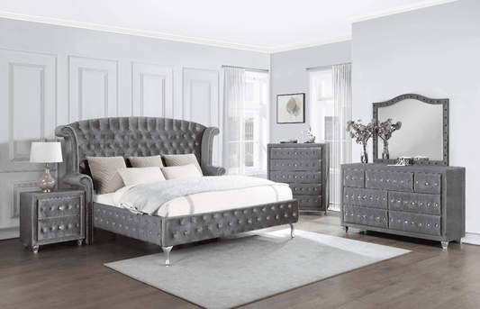 Cerci 4 Piece Queen Bedroom Set