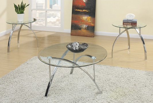 3-Piece Modern Accent Table Set