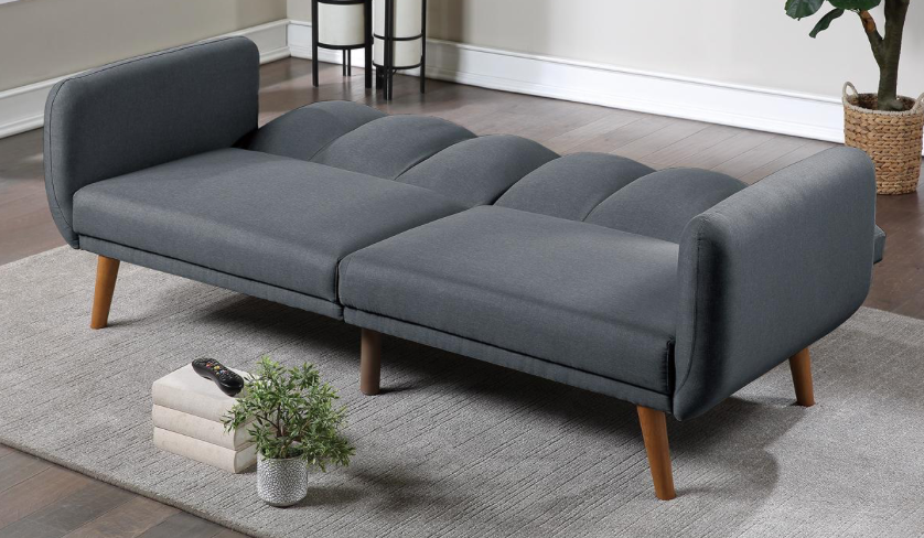 Arkley Upholstered Split Back Sleeper Sofa - Gray