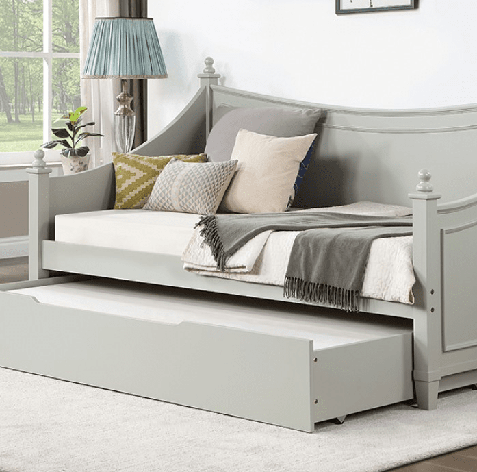 Lycoris Transitional Wooden Daybed